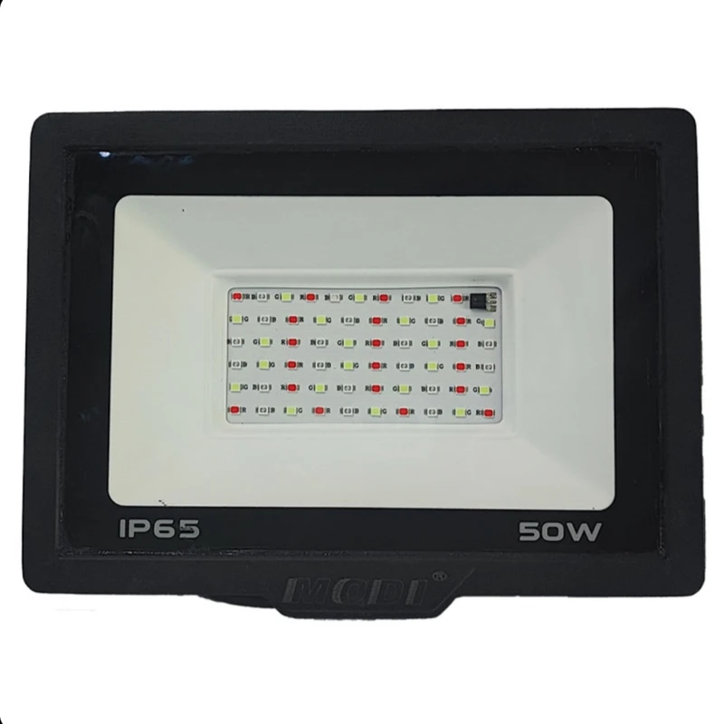 پروژکتور مولتی کالر RGB ریموتی 50 وات مودی